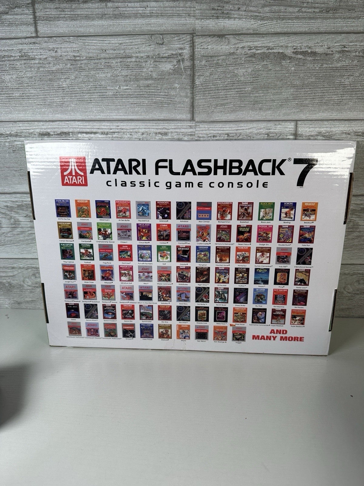 Atari Flashback 7 Classic Game Console Deluxe 101 Games EUC IN BOXl