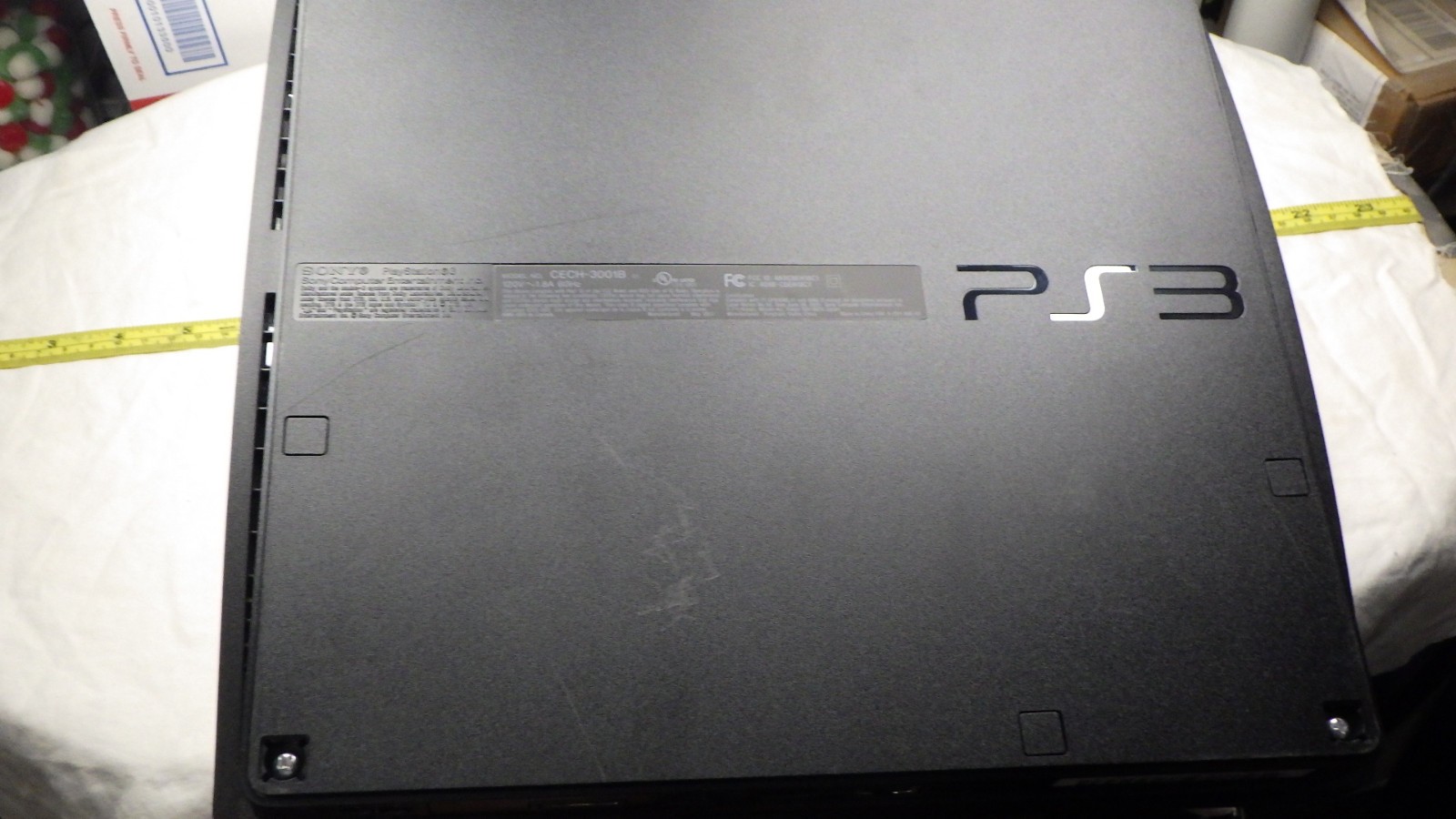 CECH-3001B Sony PlayStation 3 Slim 320GB Video Game Console W Games /Controllers
