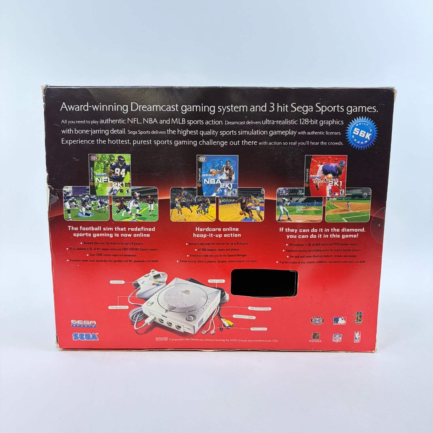 Sega Dreamcast Console Gaming System White