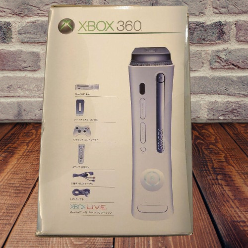 Microsoft Xbox 360 Memorial Pack 20GB Regular Edition Set Console Unused Japan