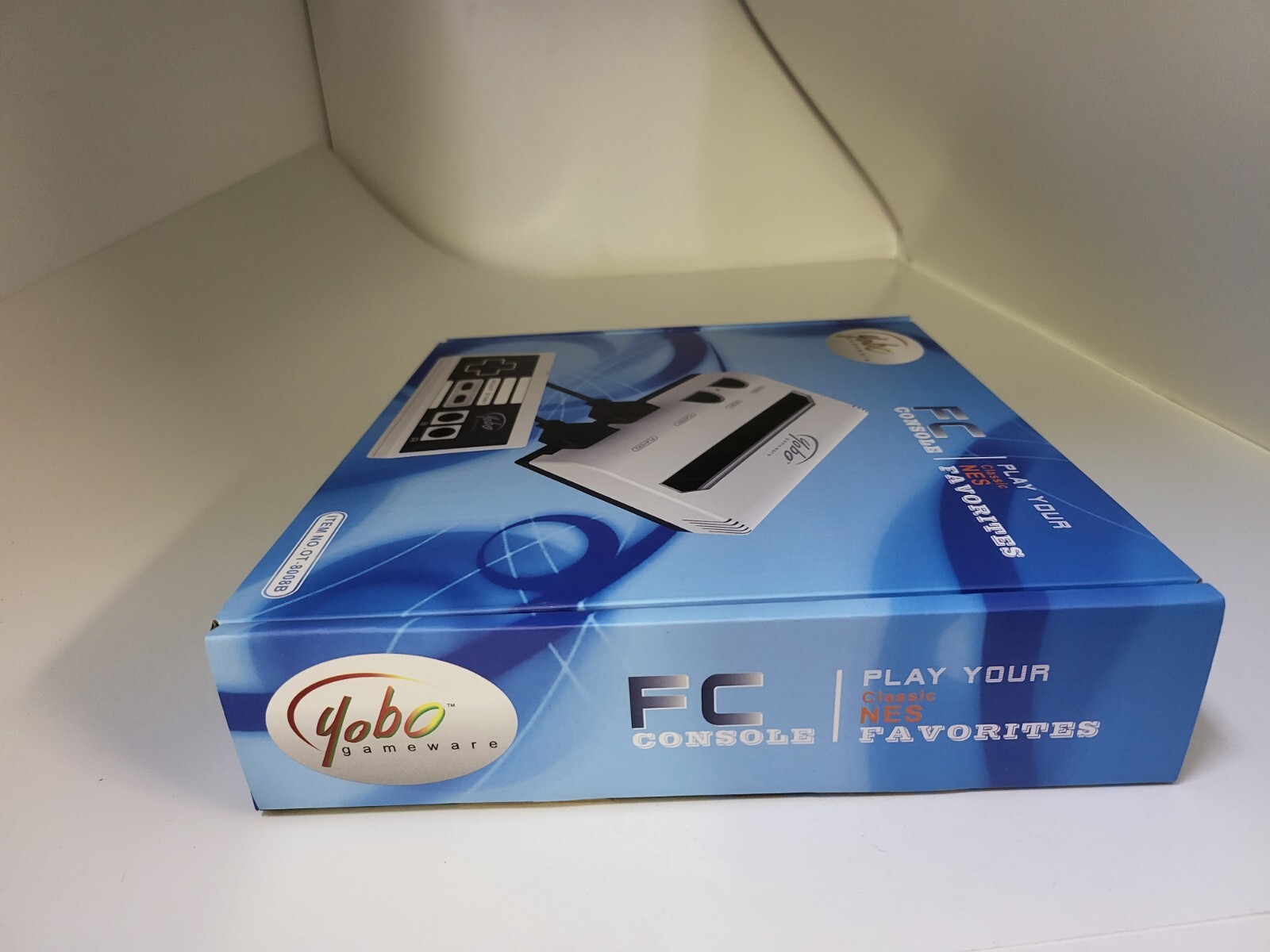NEW Black & White Yobo Fc Video Game Console to Play NES 8 Bit Nintendo Games