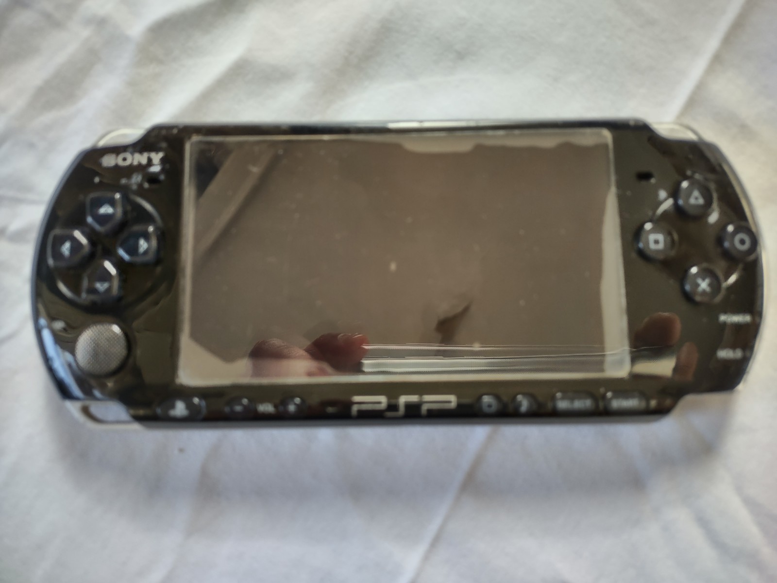 Sony PSP 3001 Portable Handheld Console System New battery + 5 Games + 1 movie