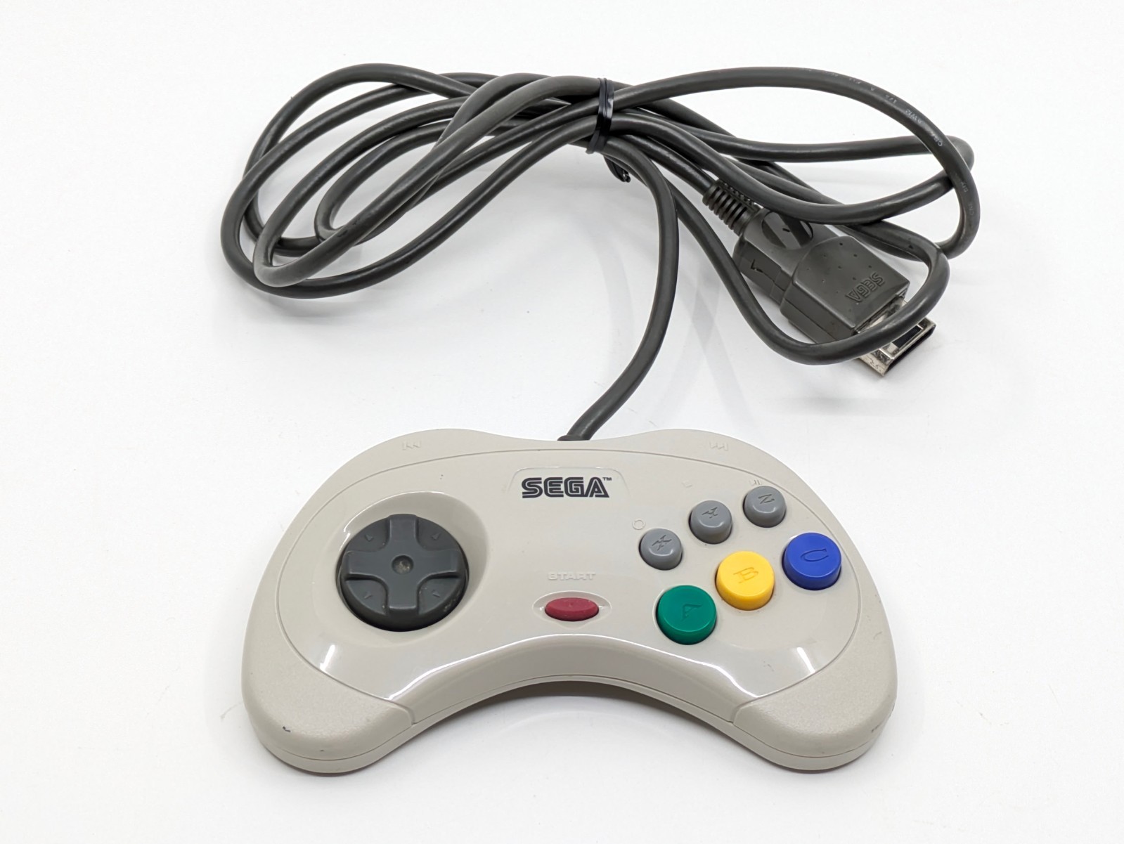 Sega Saturn White HST-3220 NTSC-J Tested w Controller + Touge King the Spirits 2