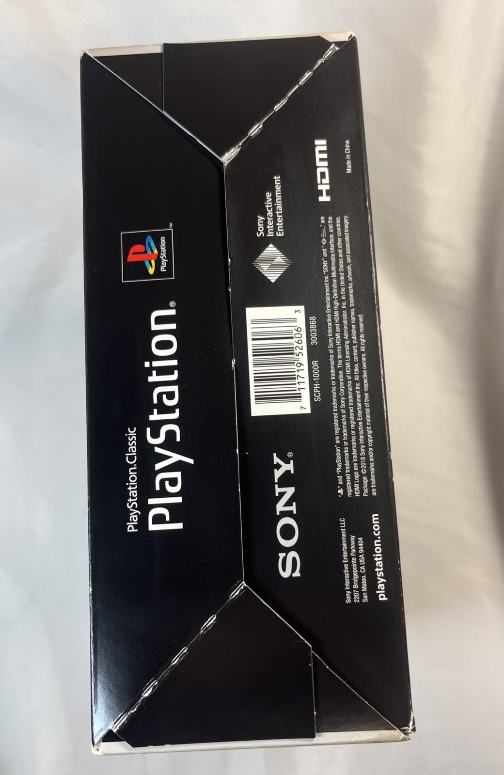 (Box Only) Sony PlayStation Classic Mini 2018 Edition Video Game Console PS1