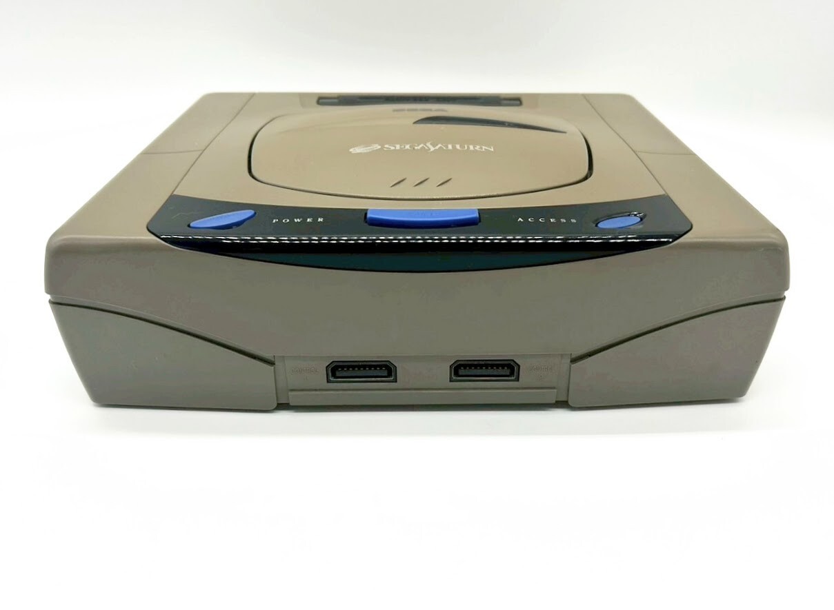 Sega Saturn Console HST-3200 Controller Console Maintained NTSC-J Japan #388