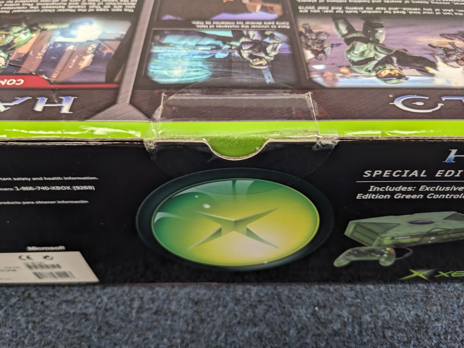 Microsoft Xbox Original: Halo Special Edition Console Brand New Factory Sealed