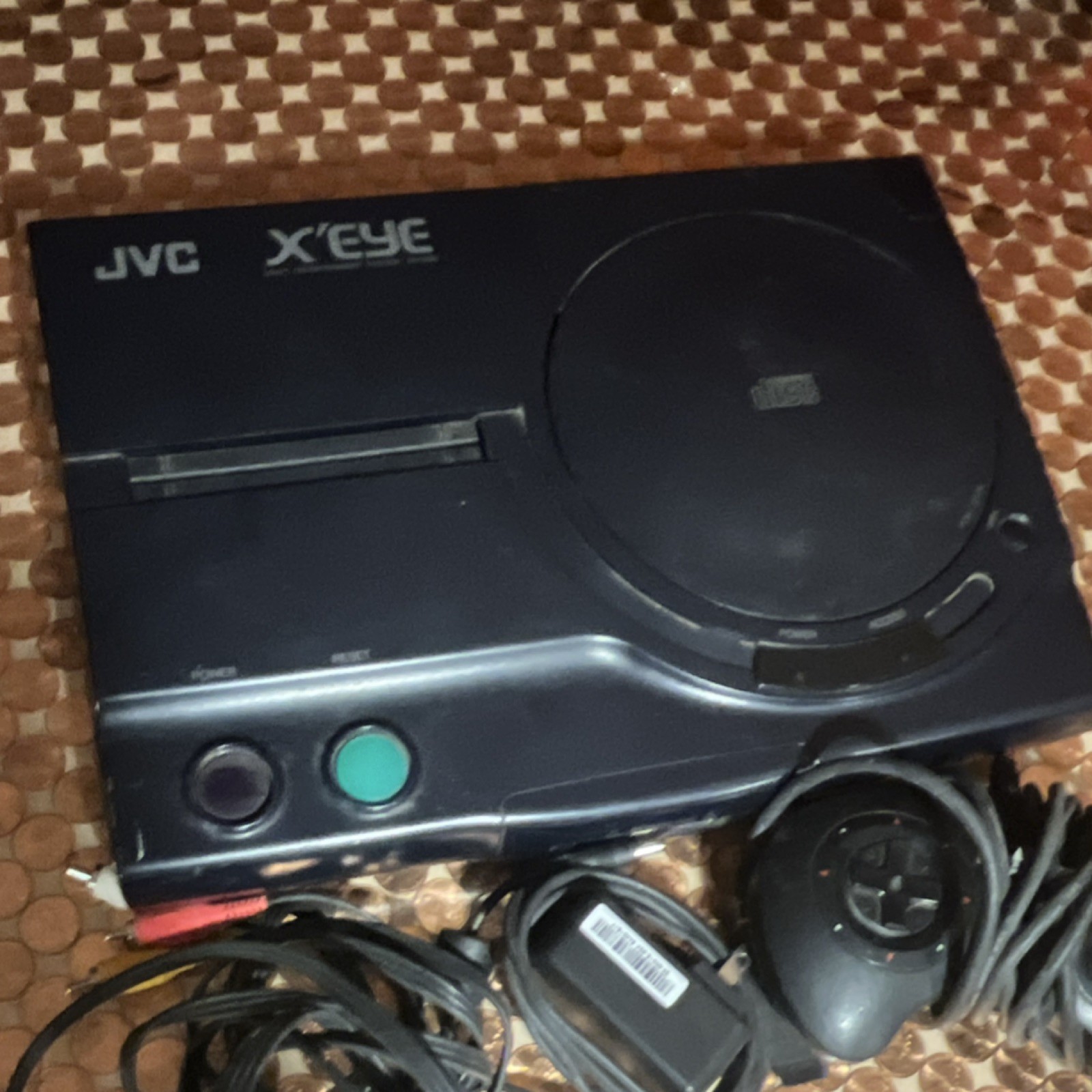 JVC X’Eye Sega Genesis Console Black with Controller and Cables, 1994