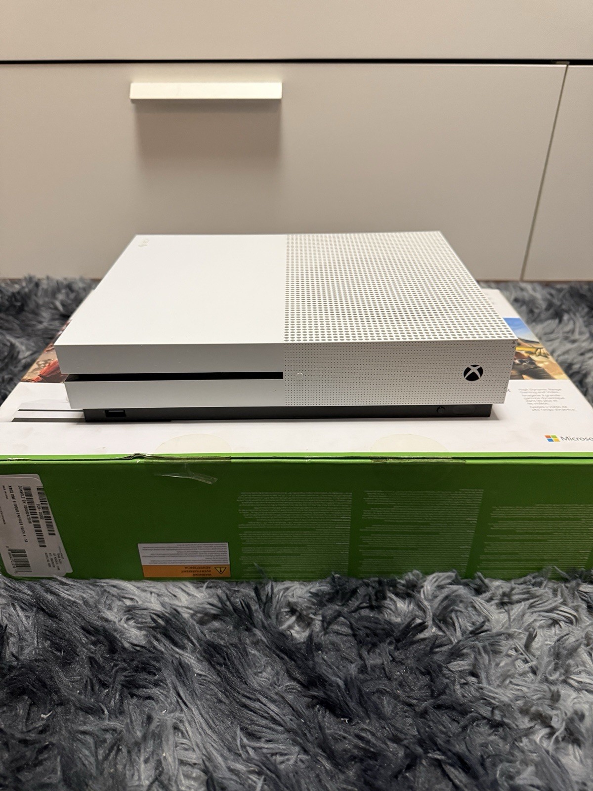Microsoft Xbox One 500gb with Controller Power Cable No HDMI Cord