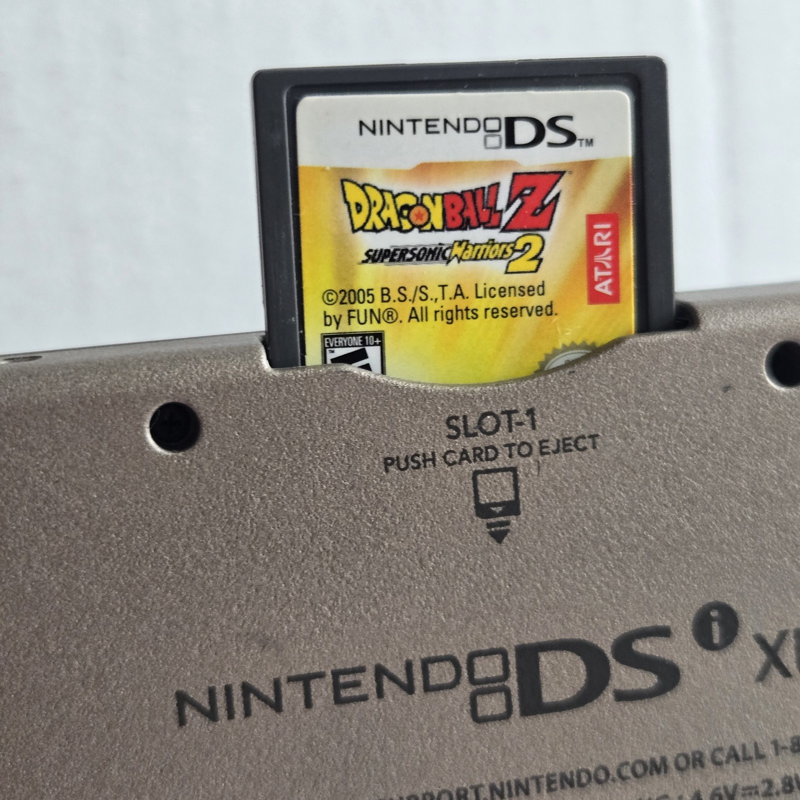 Nintendo DSi XL Bronze/Black Handheld Console Wi-Fi UTL-001 NTSC-U/C