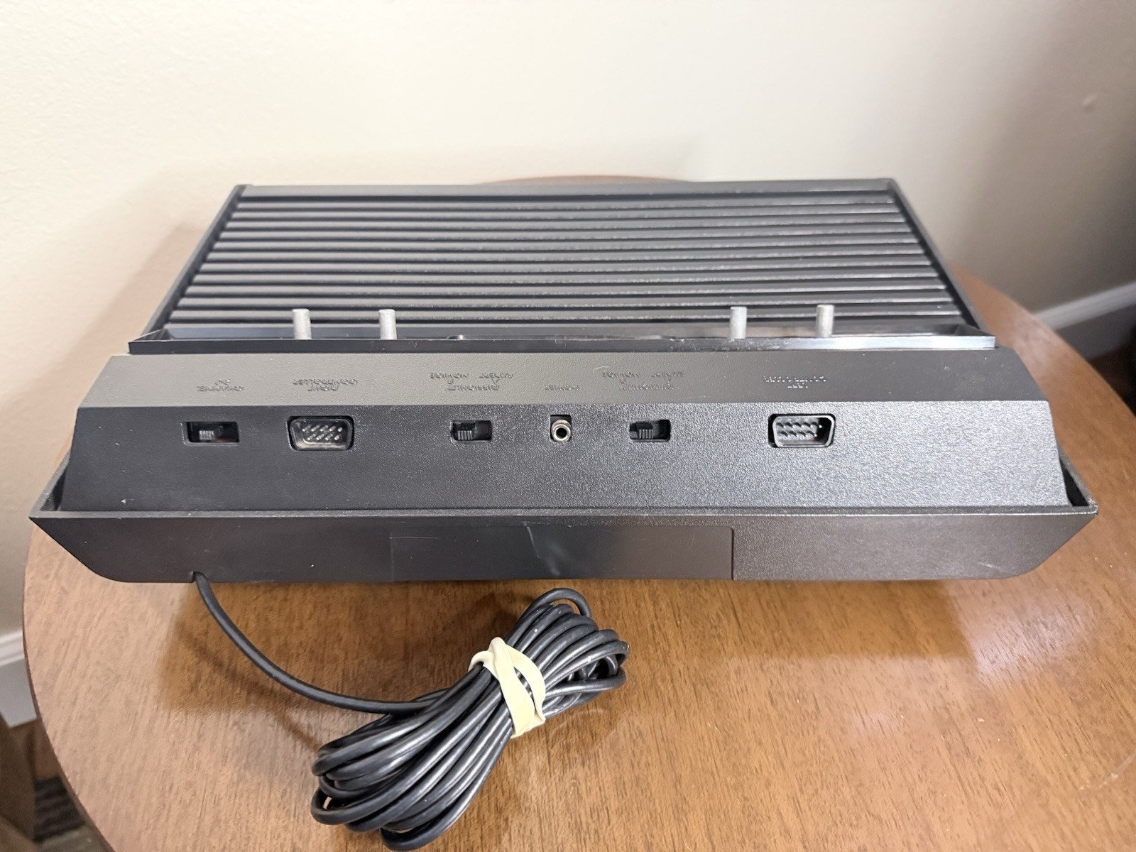 Recapped Atari 2600 «Vader» Black Game Console w/ Game & Joystick
