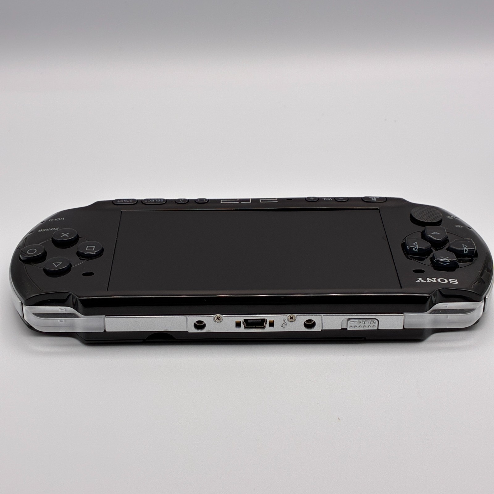 PSP-3000 Black w/ Glass Lens IPS Screen Upgrade New Battery USB-C connector 4GB
