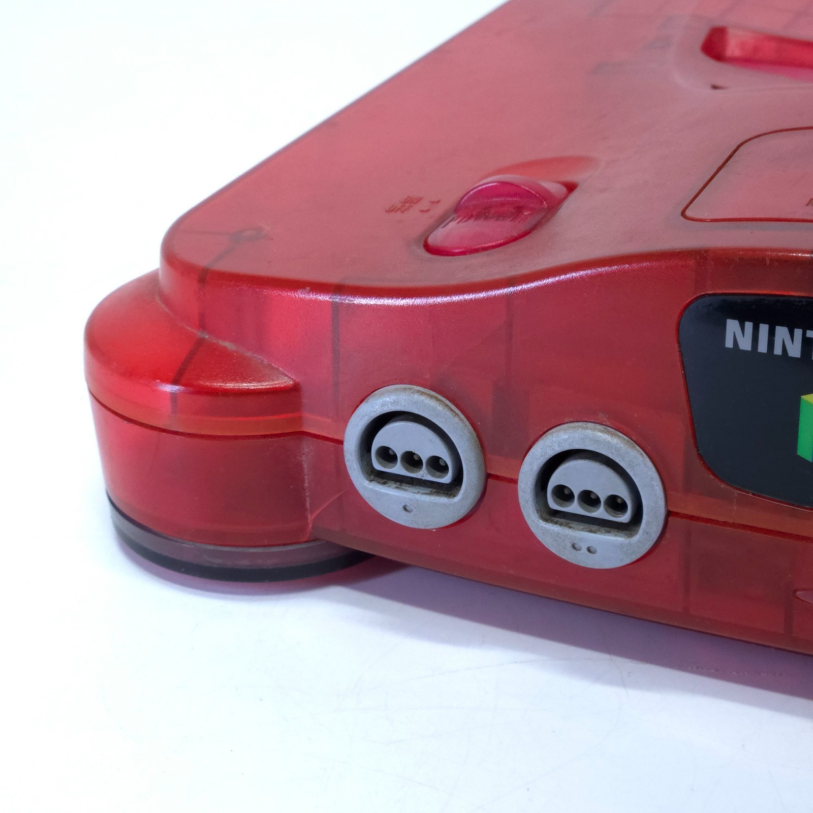 Nintendo 64 N64 Console Watermelon Red W/ Expansion Pak + Controller | Cracked