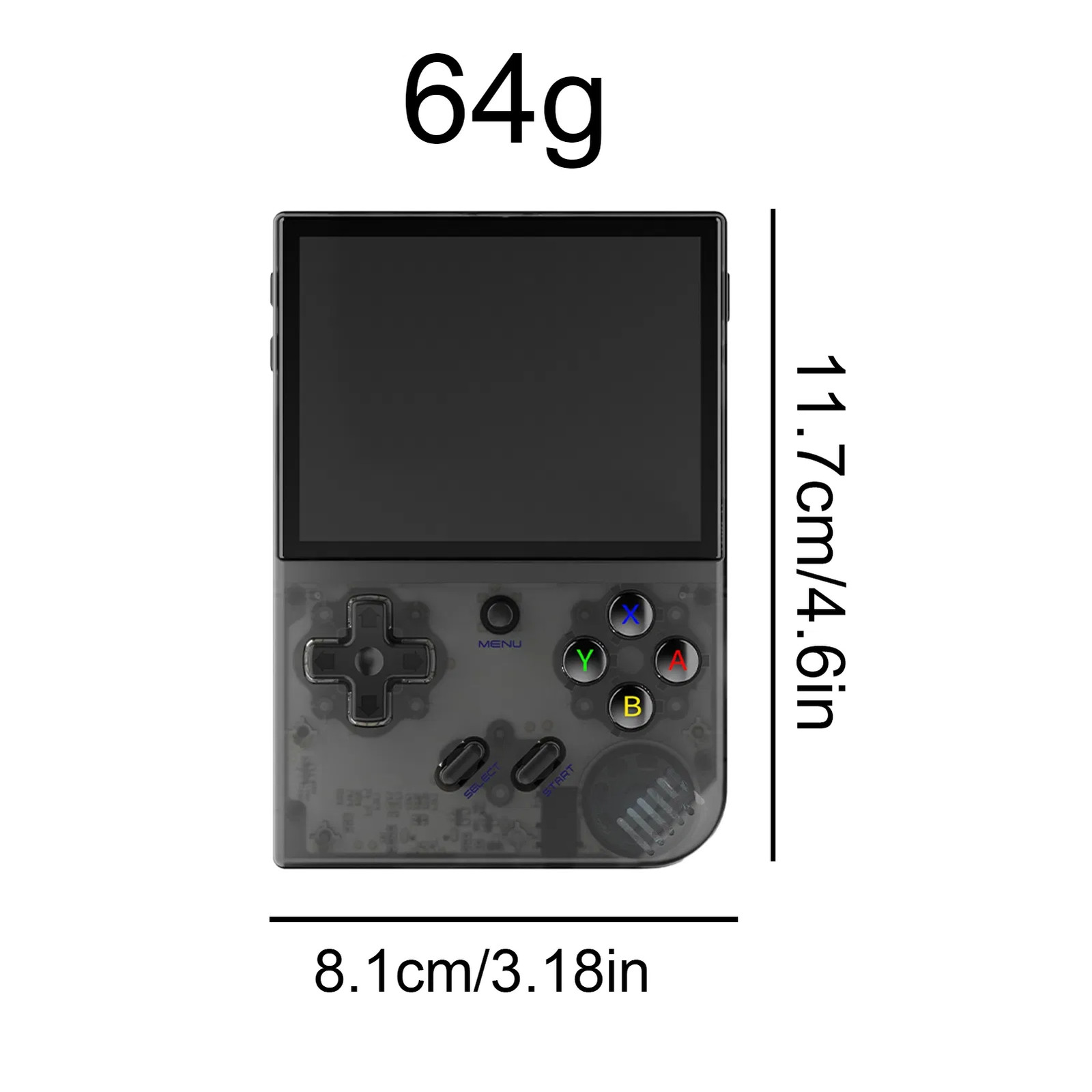 RG35XX PLUS Retro Handheld Game Console 3.5-Inch IPS Screen 3300mAH Rechargeable