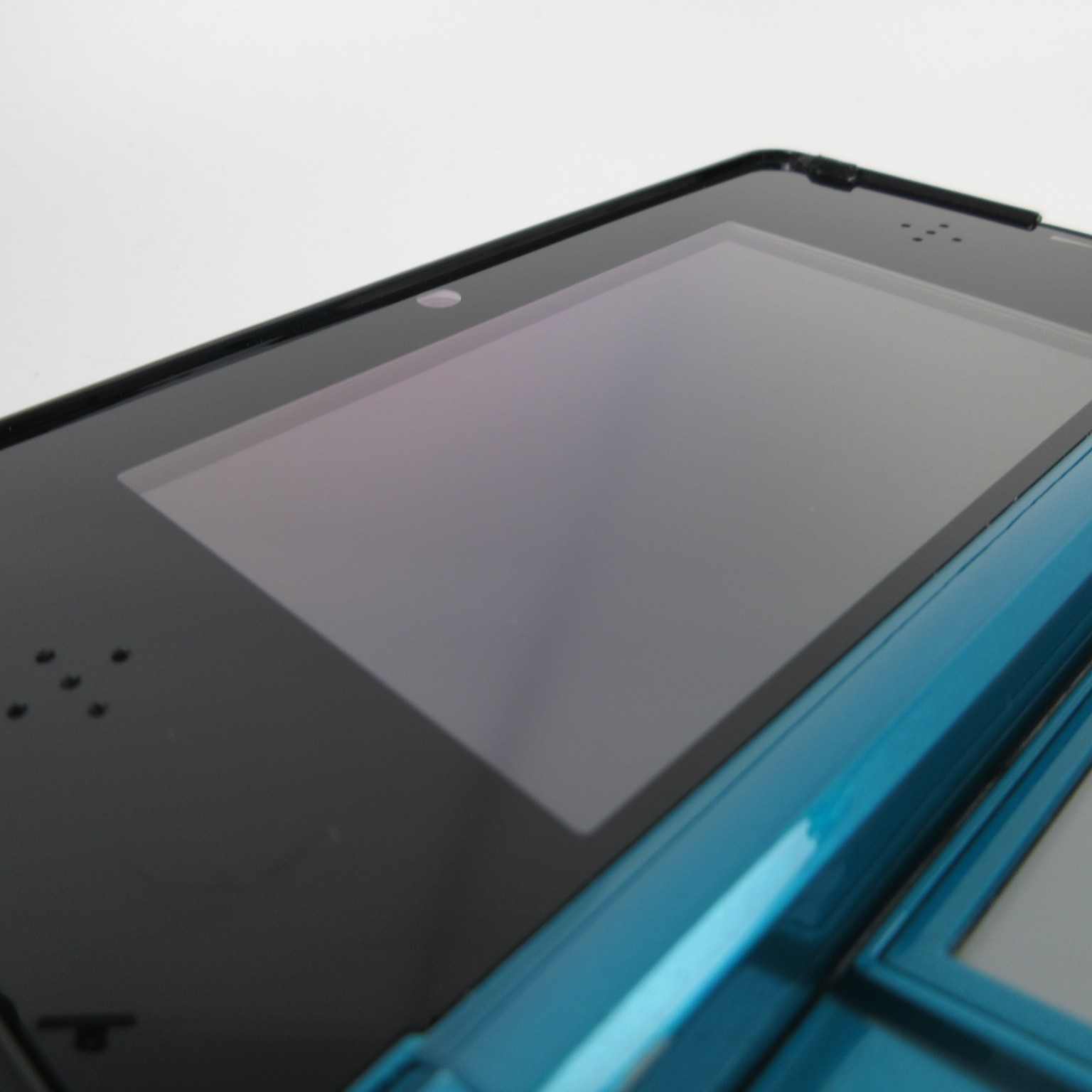 【Very Good】Nintendo 3DS Aqua Blue Console ONLY Japanese Edition #ReRe0525/01