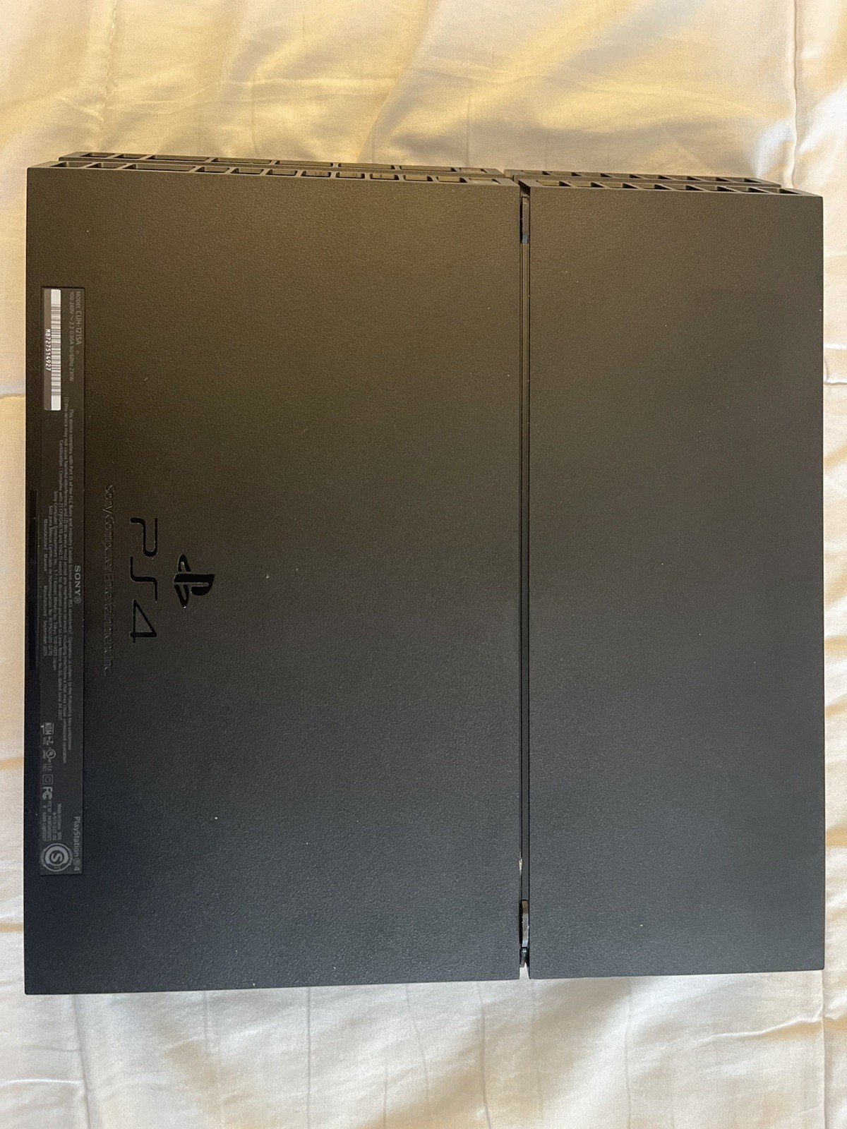 Working PS4 500GB console, w/power cord, PS4 controller, and 5 PS4 games
