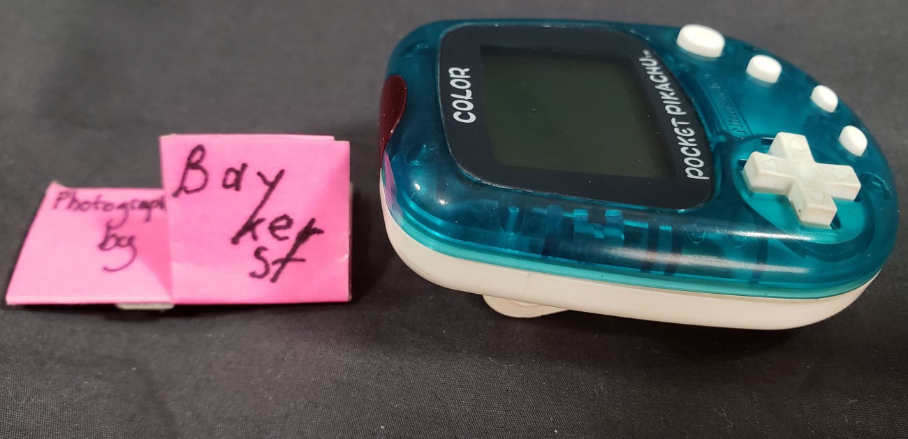 Pocket Pikachu 2 Color LCD Virtual Pet Pedometer Game Clear Blue MPG-002 Japan