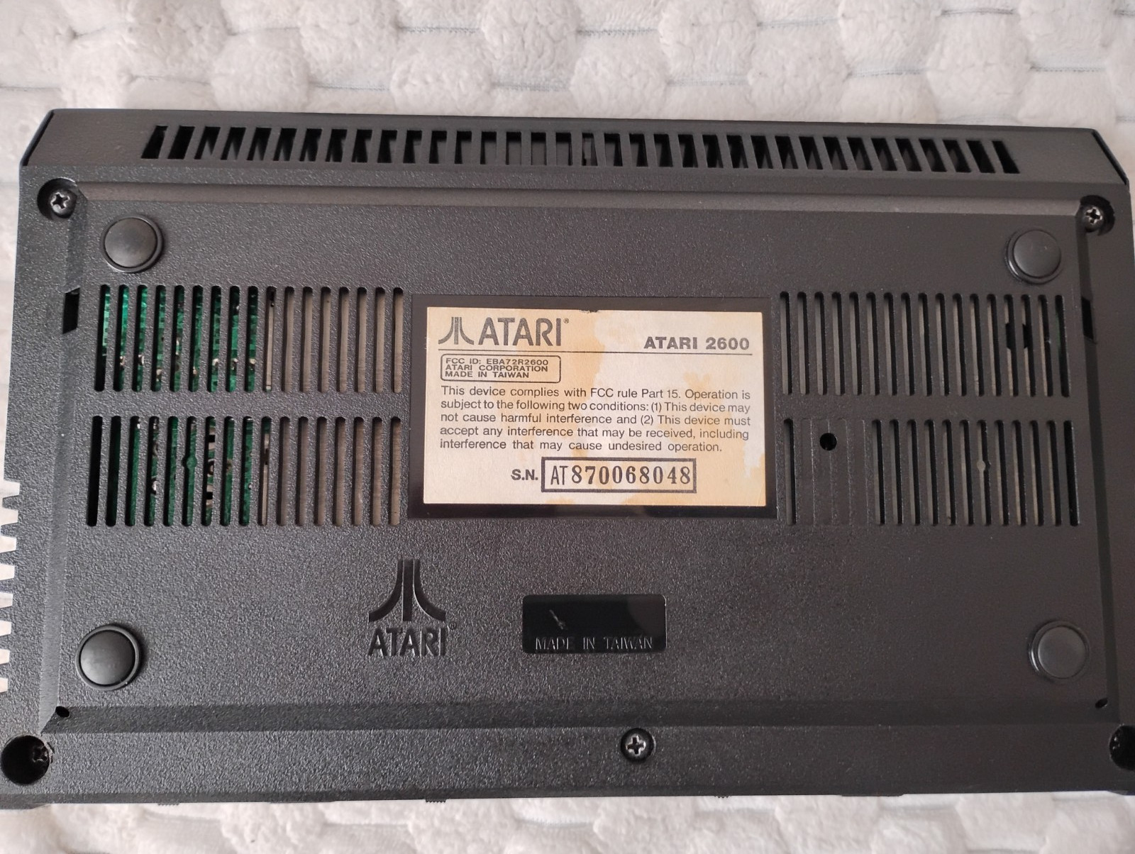 Atari 2600 Jr. Console With 19 Games And Hookups