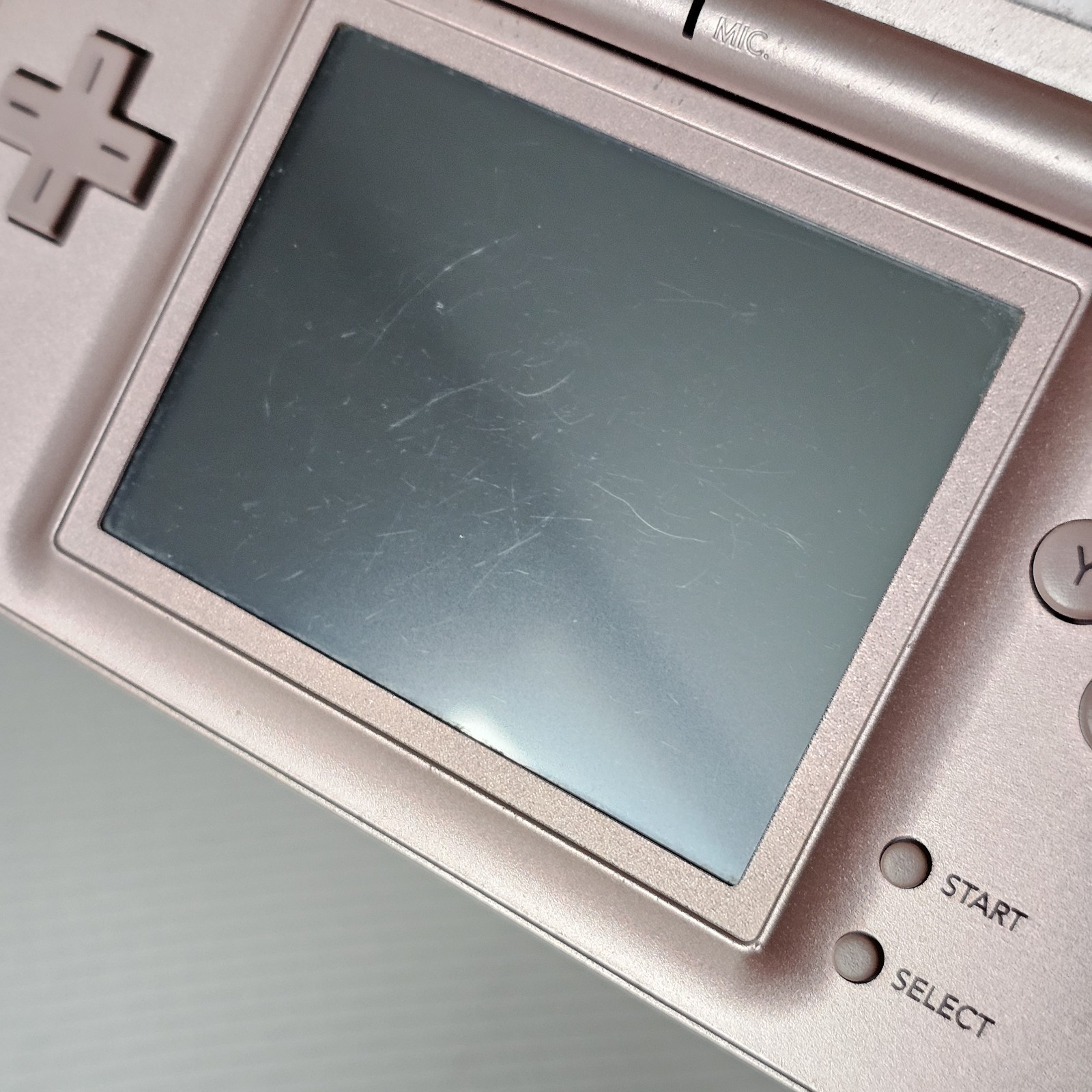 Nintendo DS Lite Metallic Rose Pink Handheld Console Model USG-001 – 2006
