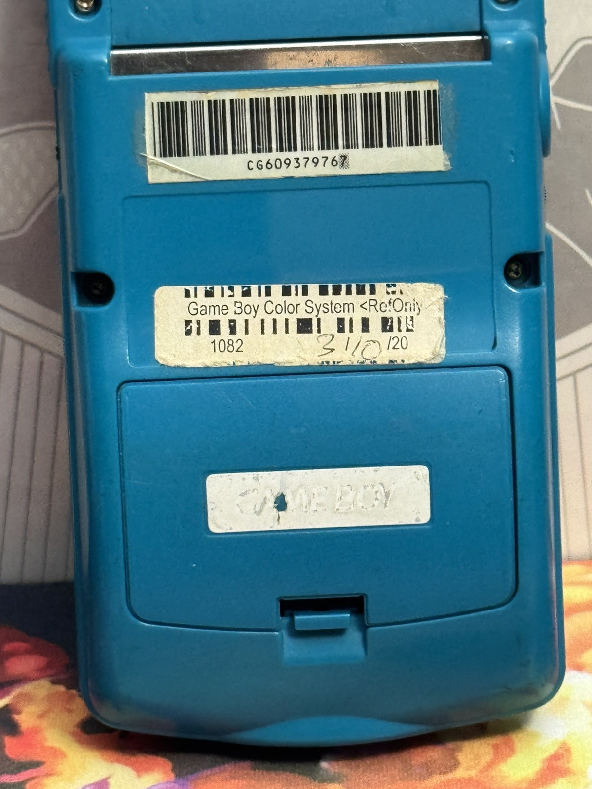 Nintendo Game Boy Color Handheld System – Teal Blue – Tested & Working