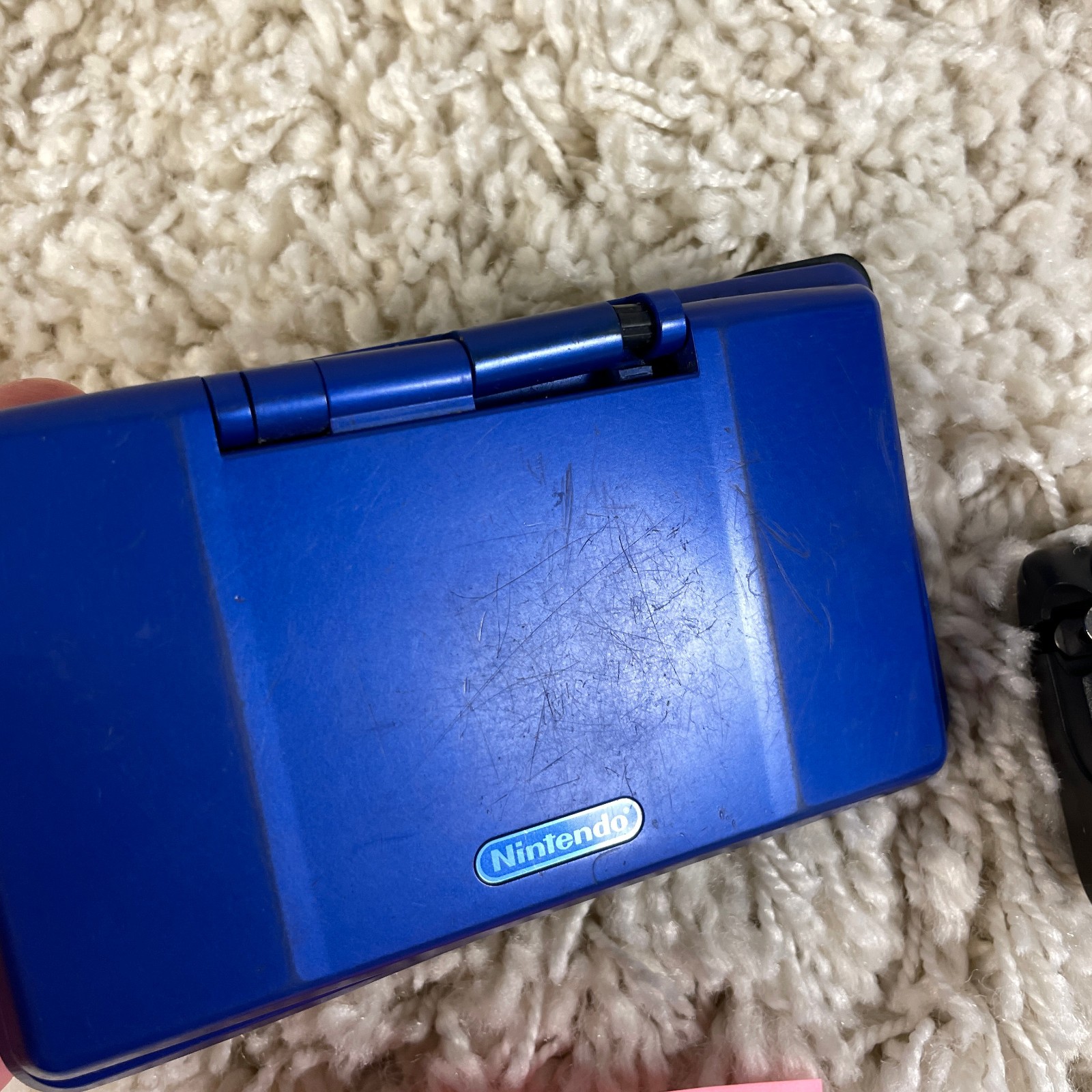 Nintendo DS Original NTR-001 Cobalt Blue Handheld Console System READ