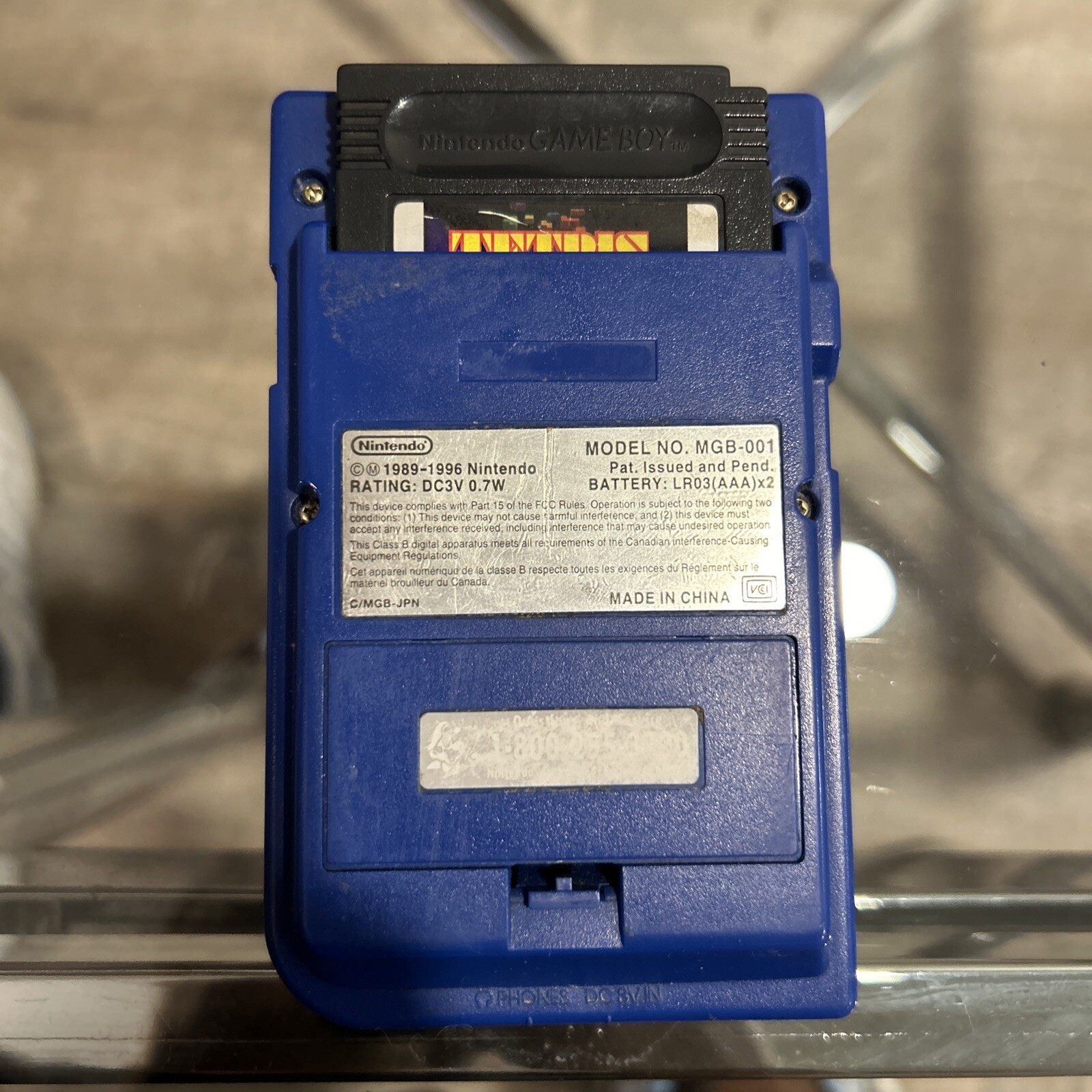Nintendo Game Boy Pocket MGB-001 Blue Handheld Console System – Tested