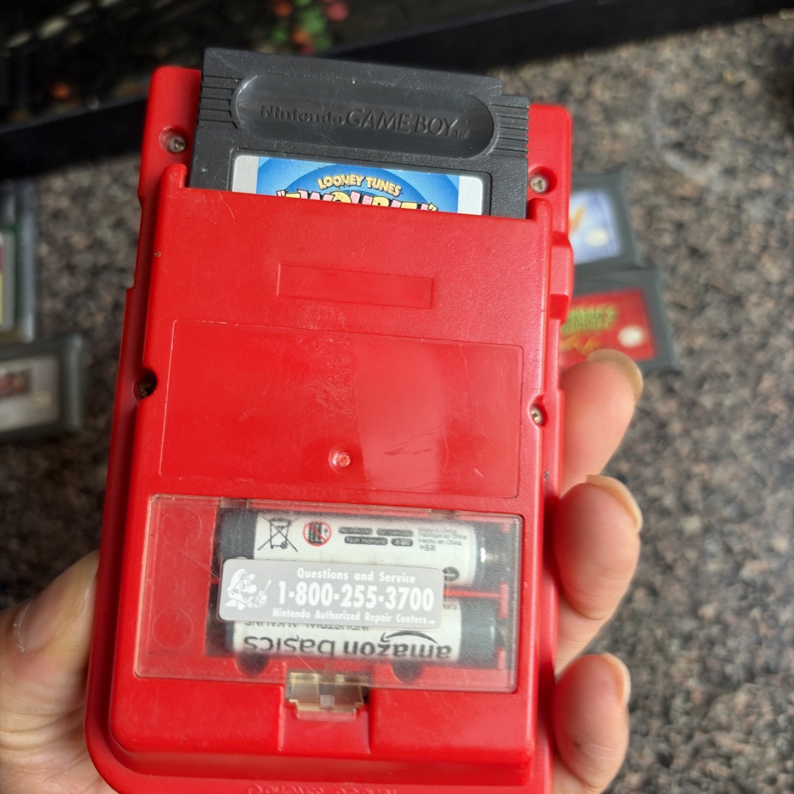 Nintendo Game Boy Pocket – Red
