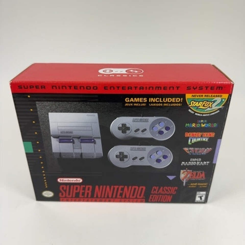 Super Nintendo NES Classic Edition Console Gaming System CLV-001 Gray