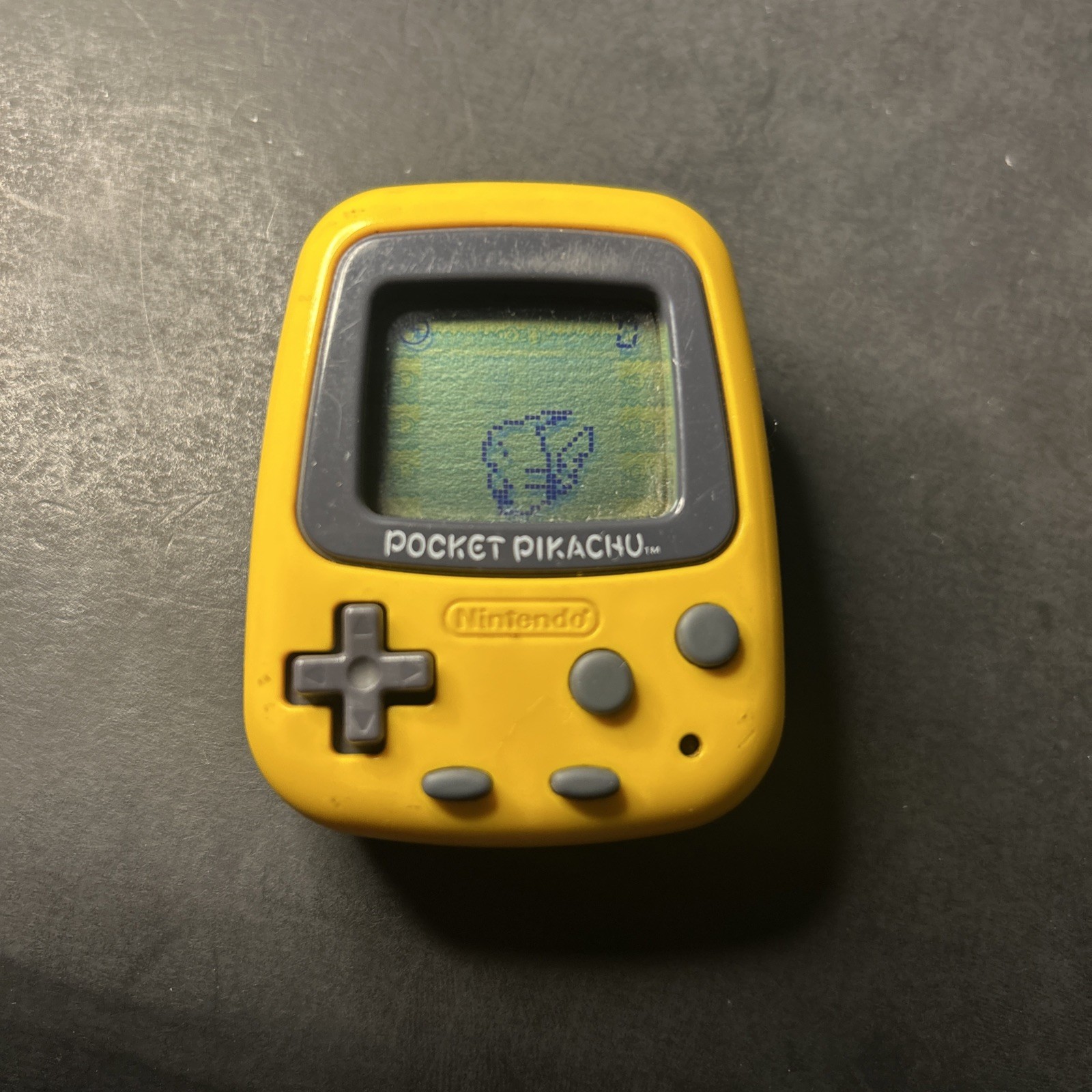 NINTENDO Pocket Pokémon Pikachu SOUND WORKS *Good Screen* Yellow Color