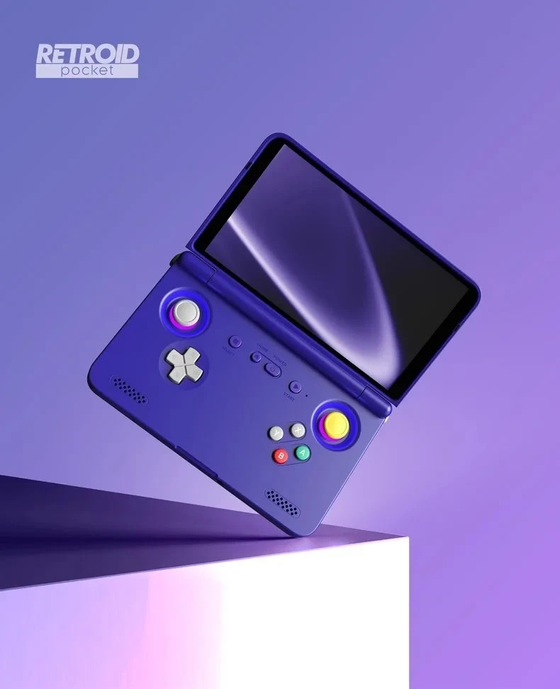 Retroid Pocket Flip 2 Retro Handheld Game Console – Android Gaming Device