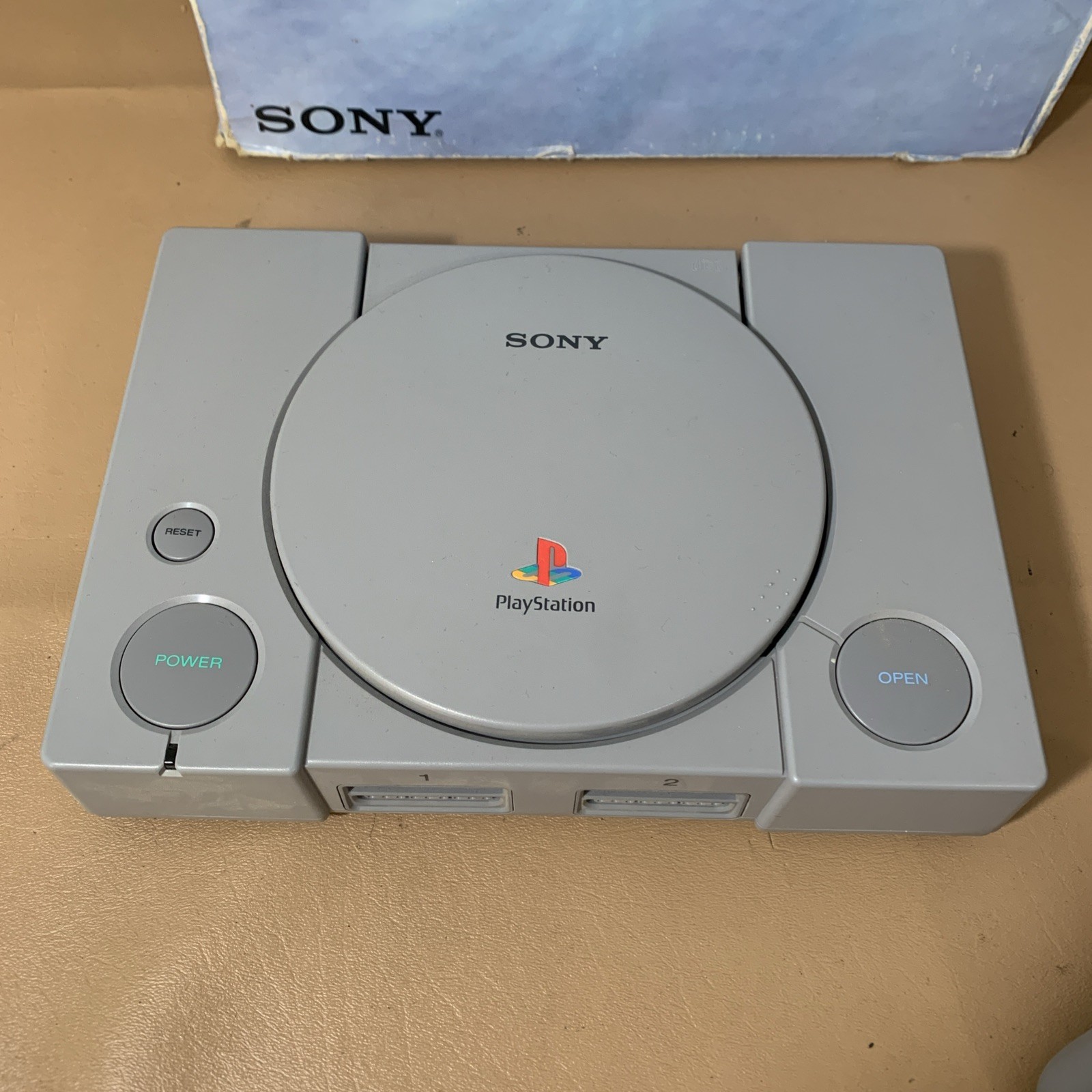 Sony PlayStation 1 PS1 Console Bundle SCPH-9001 CIB Tested Working Original Box