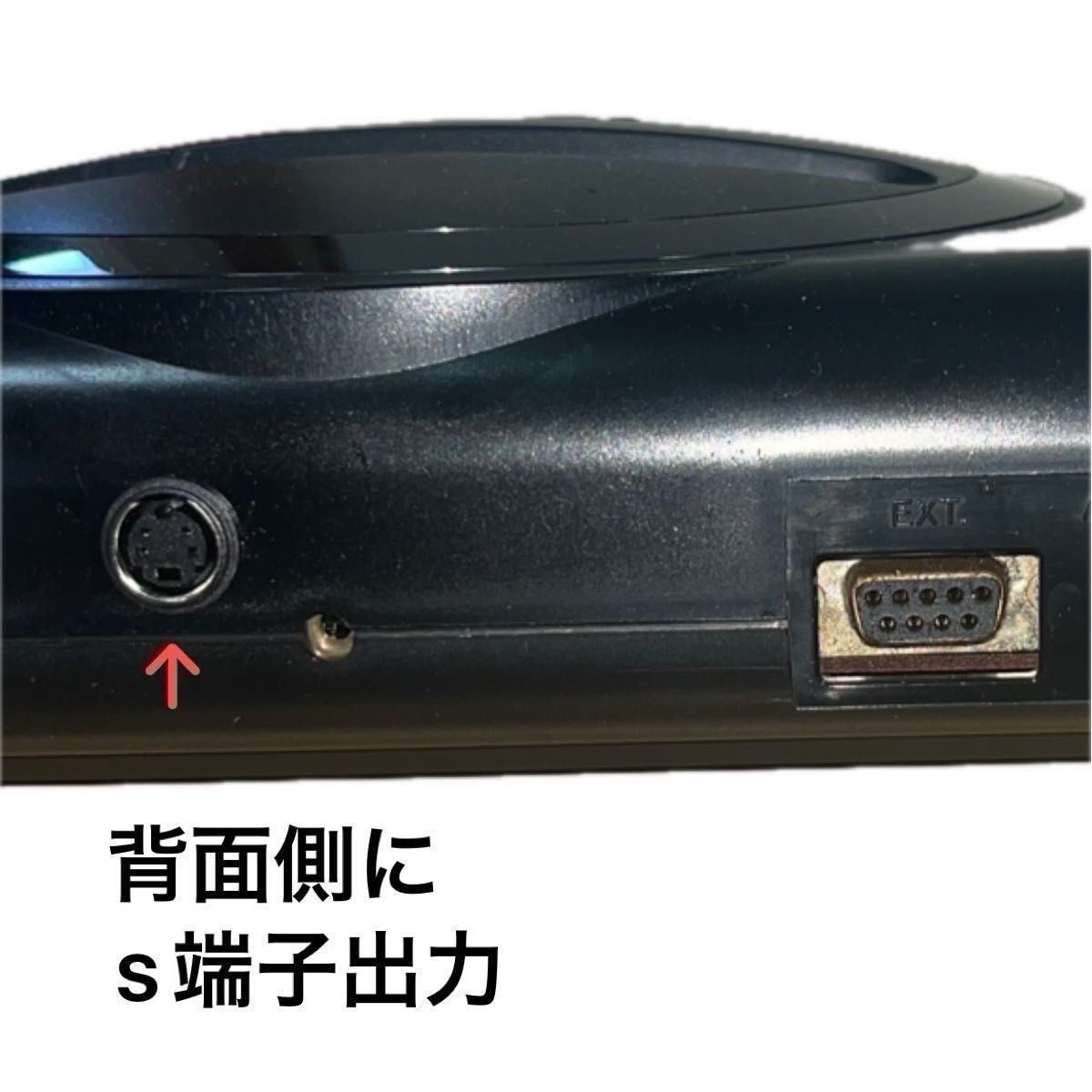SEGA Mega Drive Console Genuine Controller S-Video NTSC-J Japan