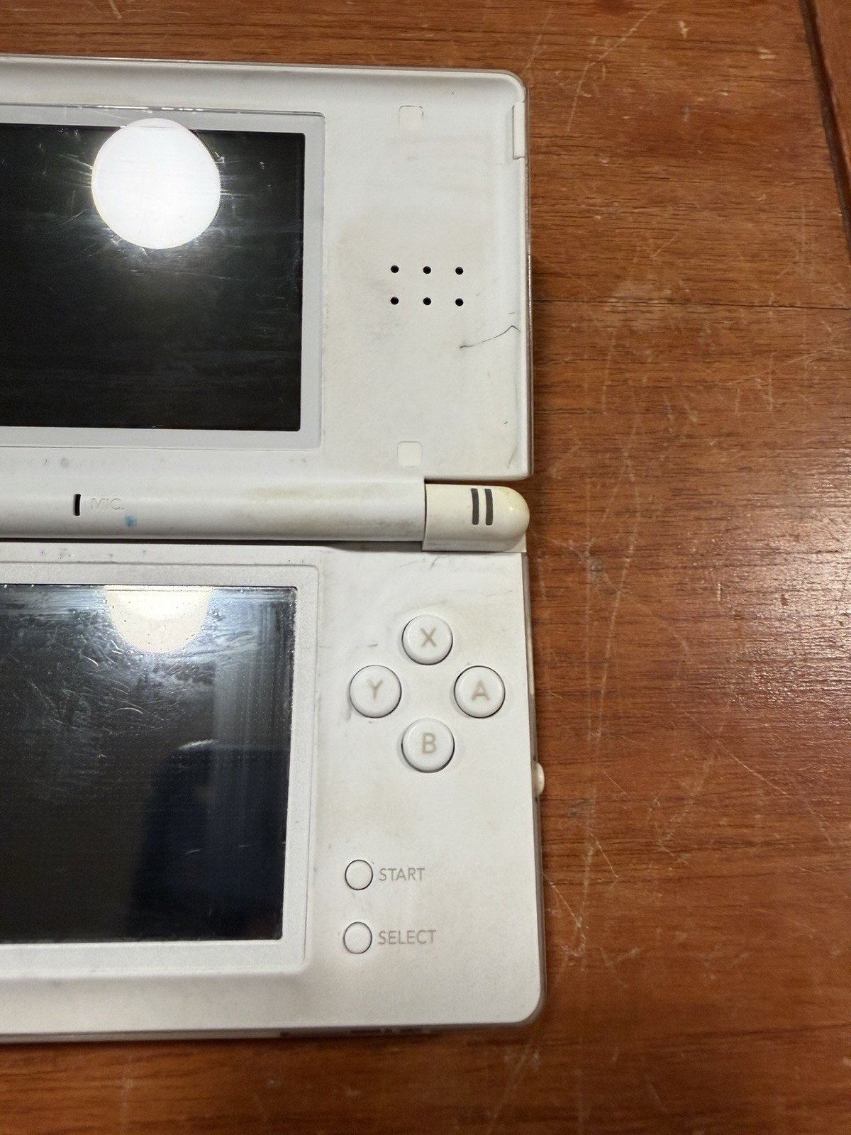 Nintendo DS Lite Handheld Console – Polar White – Parts Only