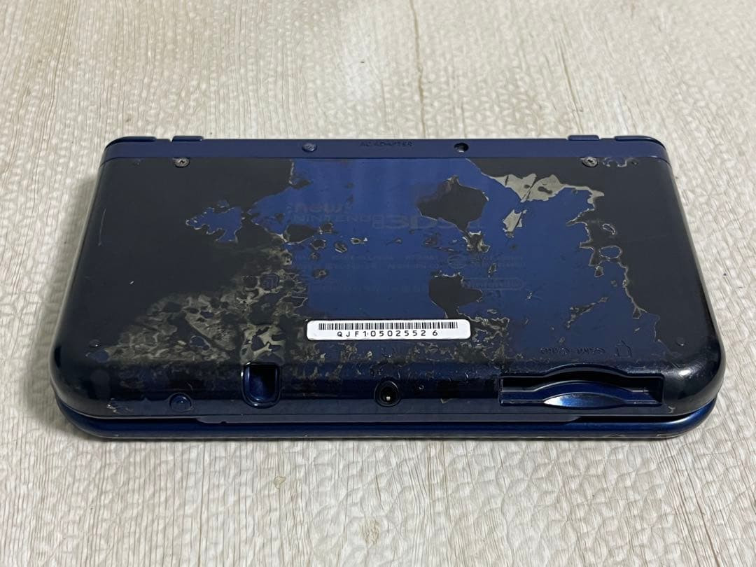 Nintendo New 3DS LL XL Metallic Blue IPS Upper Screen Japan NTSC-J Only 0176