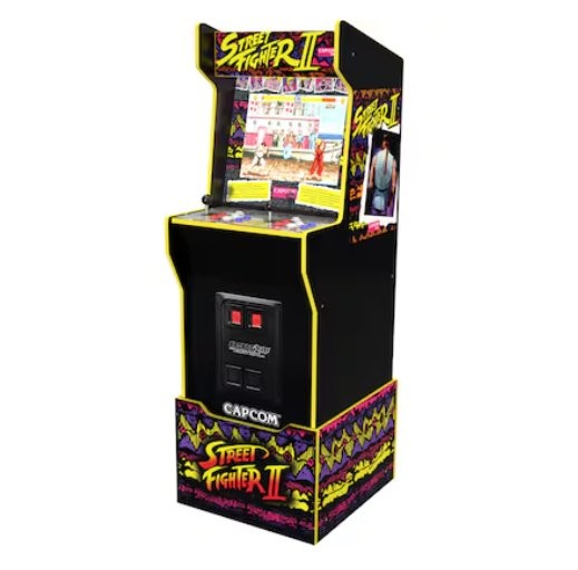 Arcade1Up Capcom Legacy Edition Arcade Cabinet 12-in-1 with Riser