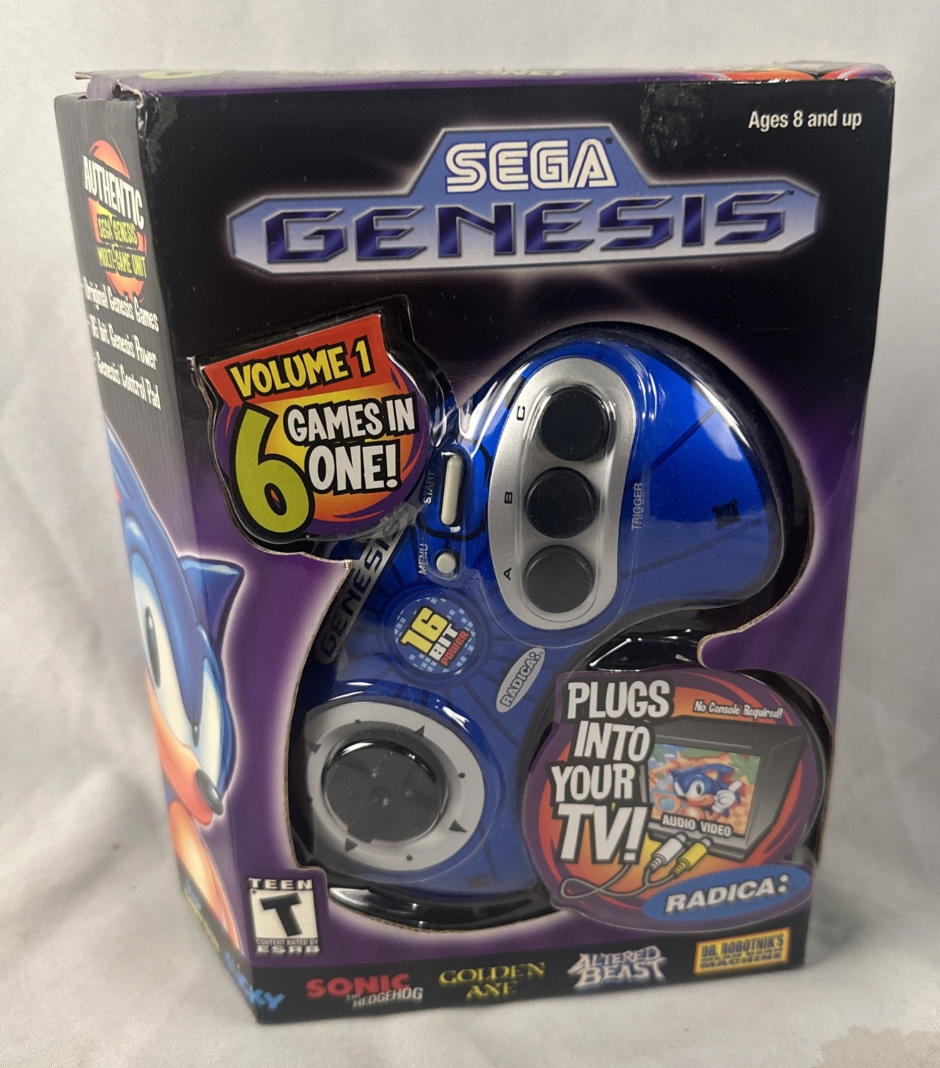 Arcade Legends Sega Genesis Volume 1 (TV Game Systems, 2004) New