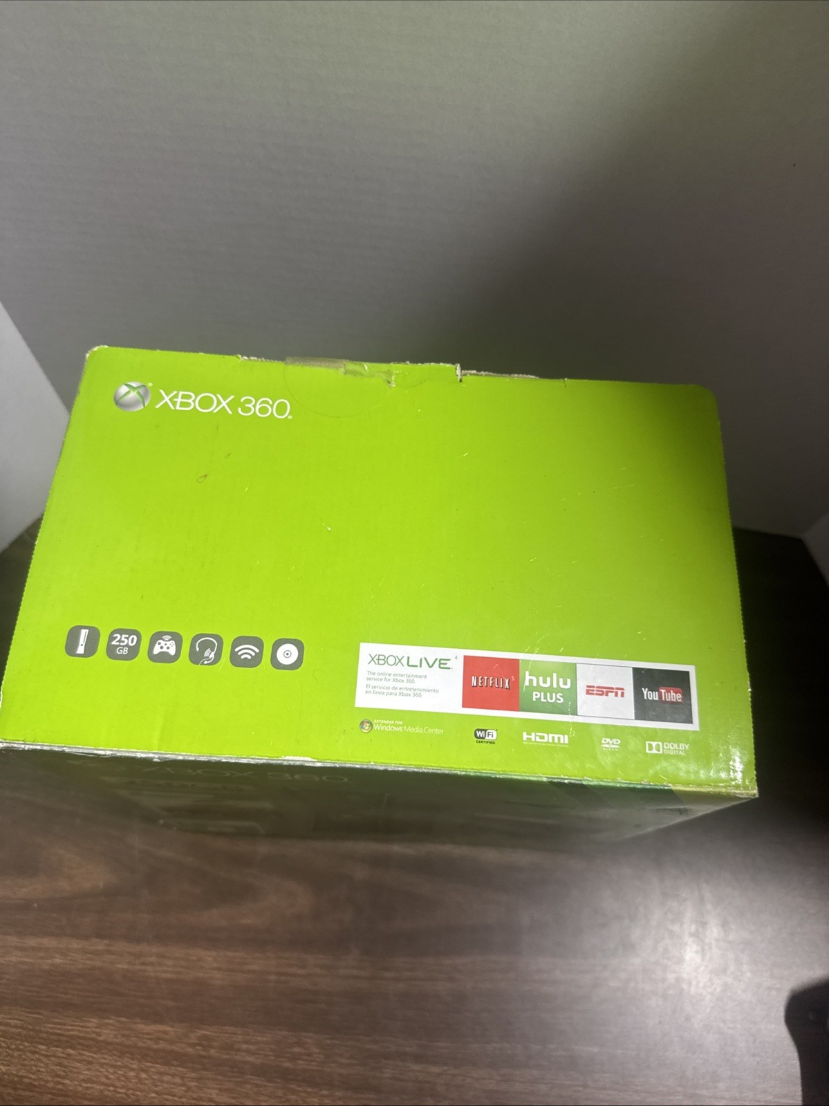 Microsoft Xbox 360 S 250GB Console w/ Controller and Box