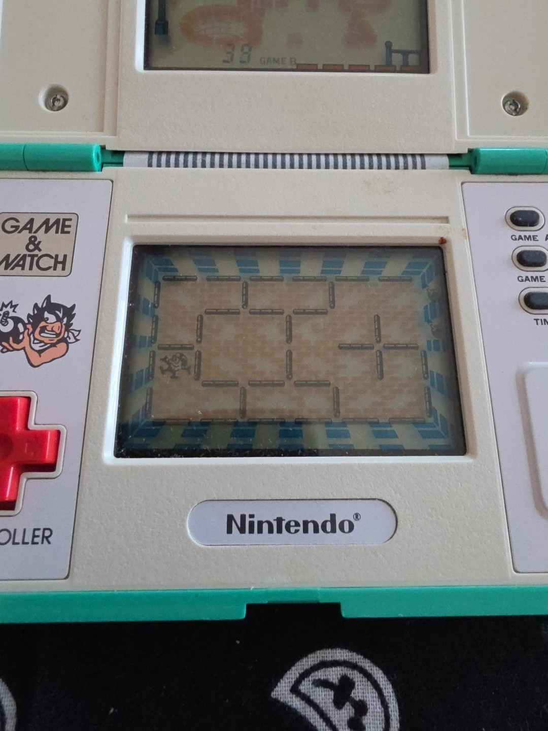 Nintendo Game & Watch Bomb Sweeper BD-62 1987 Multi Screen WORKING