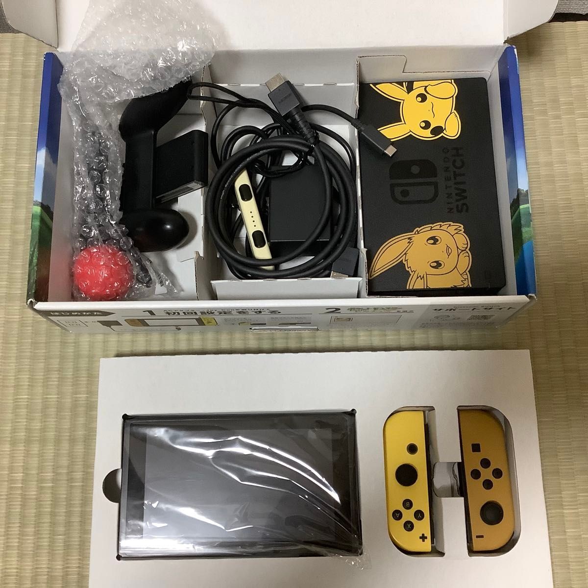 Nintendo Switch Pokémon Let’s Go! Pikachu Set with Poké Ball Plus Japan Used