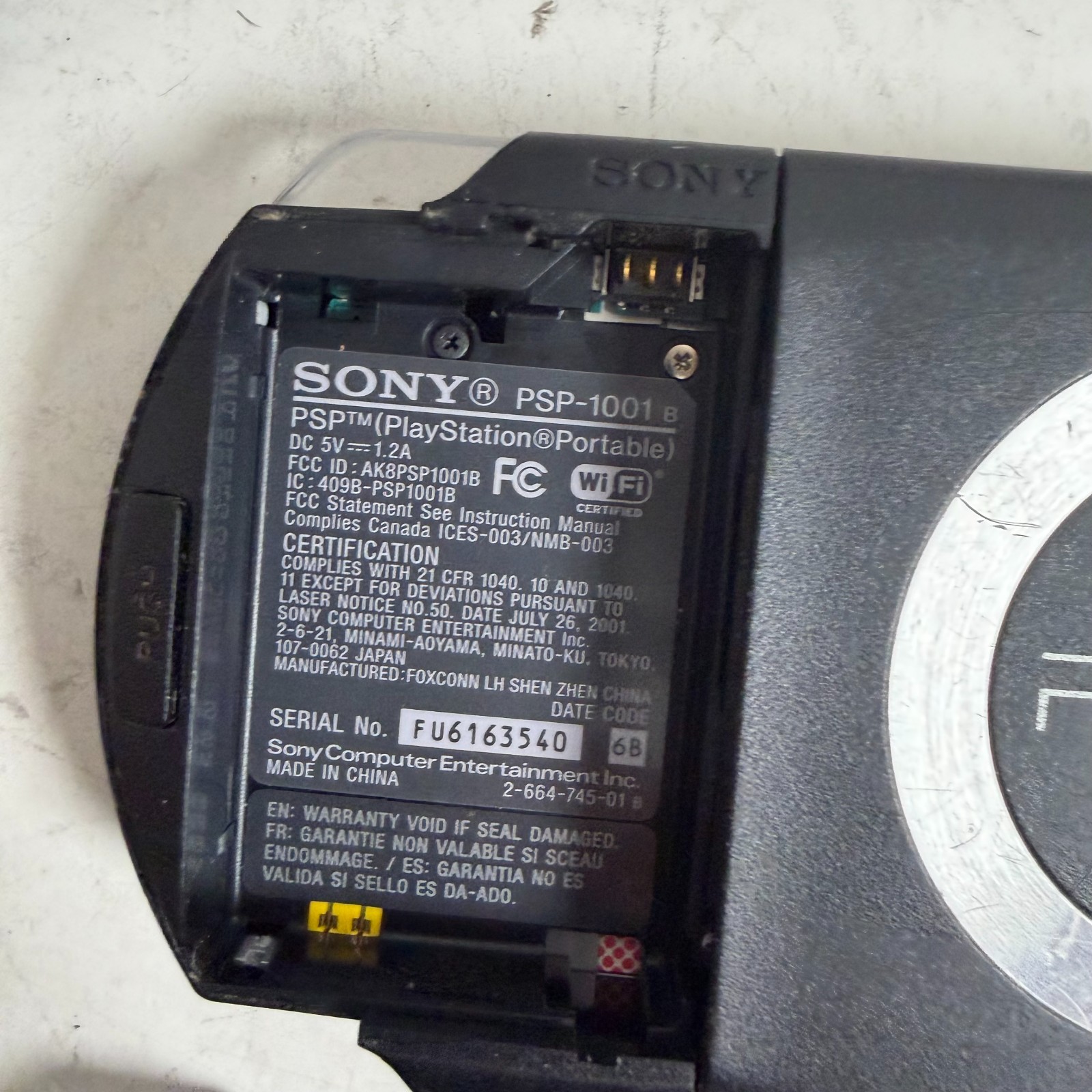 Sony PlayStation Portable PSP-1001 4.3″ LCD Display Handheld Video Game Console