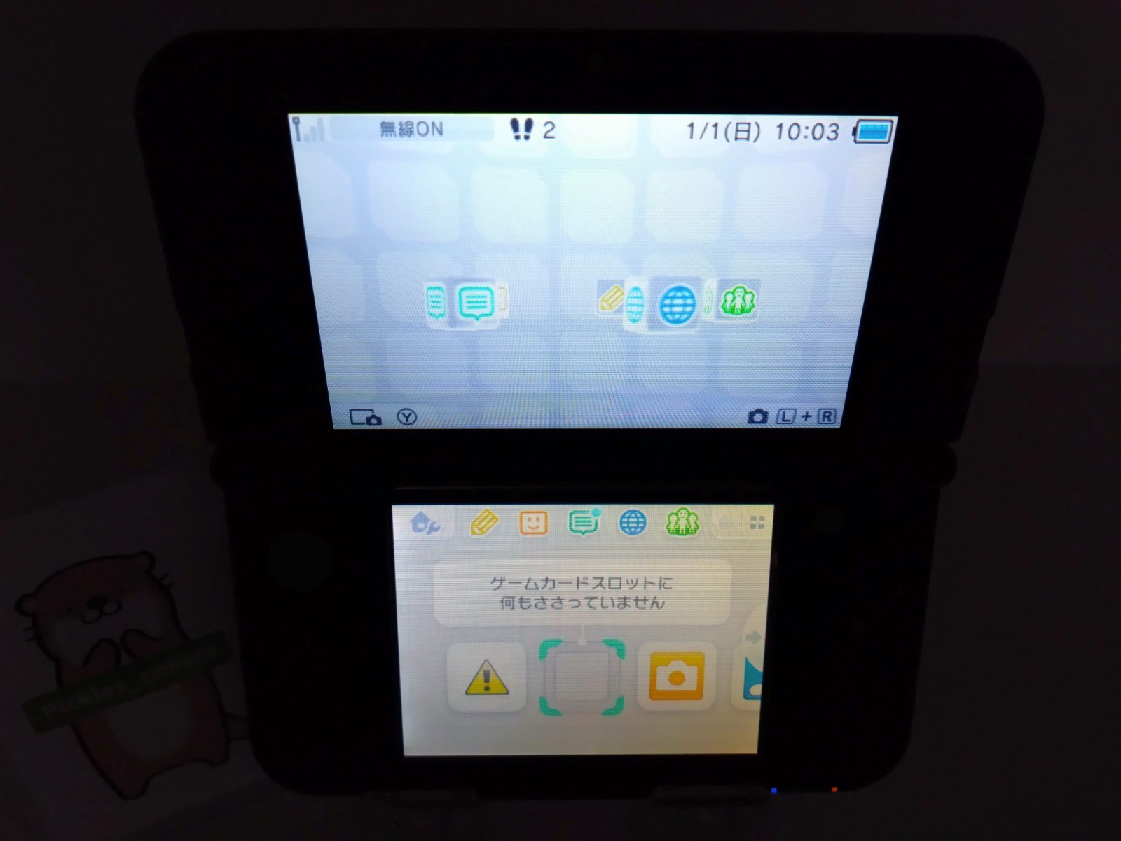 Nintendo New 3DS LL XL Metallic Blue RED-001 w/Stylus 4GB Japanese Tested 0511E