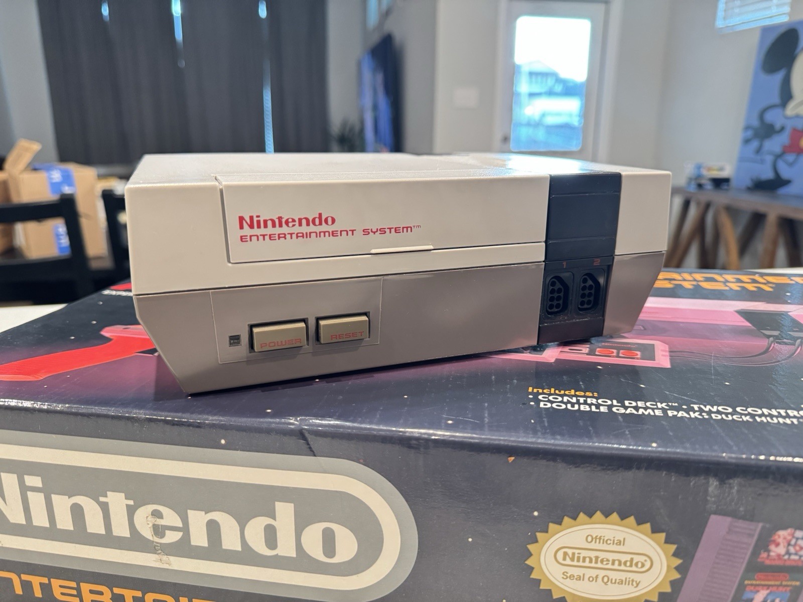 EXCELLENT CONDITION !!! Nintendo Entertainment System Action Set