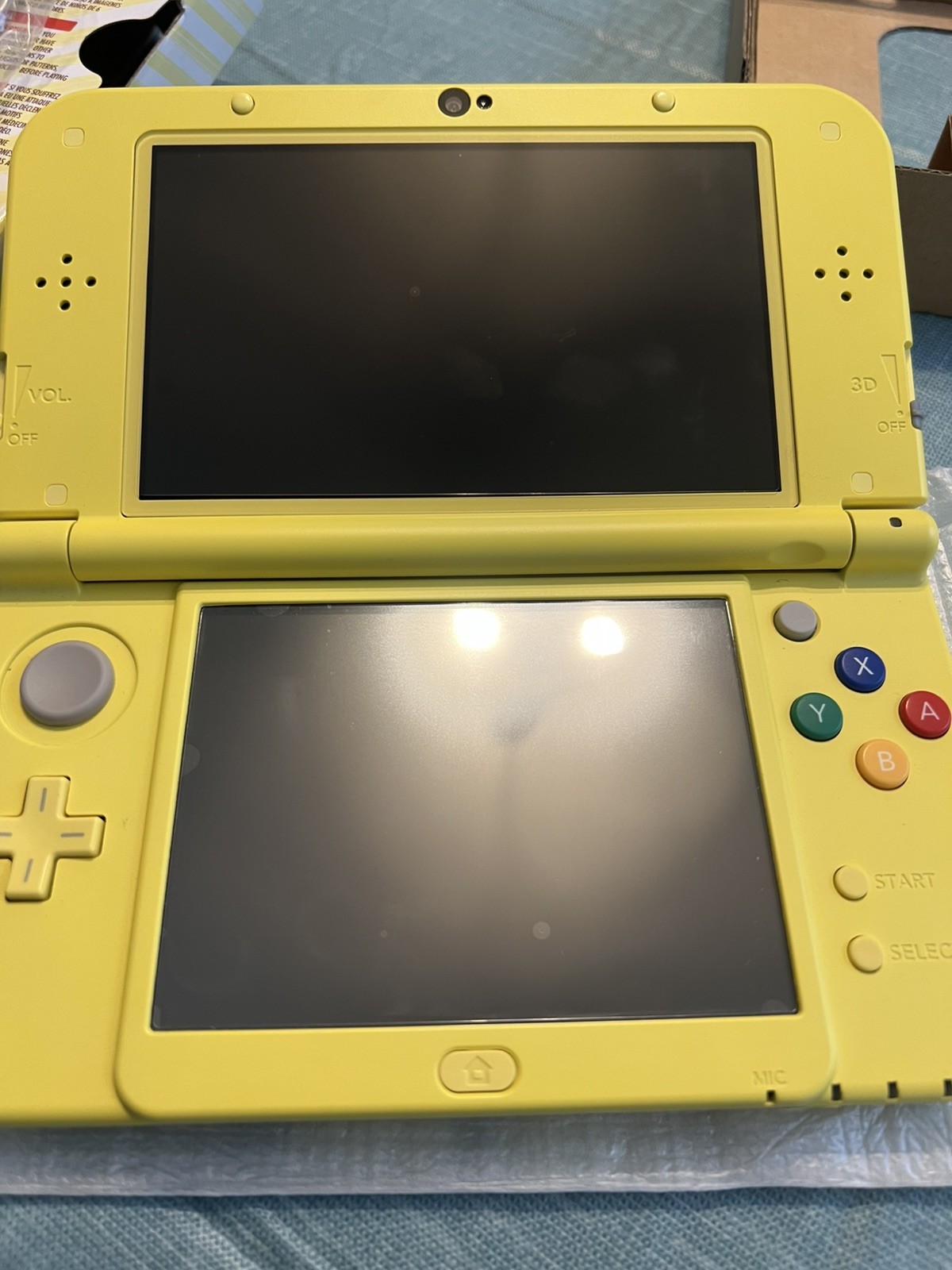 Nintendo New 3DS XL Pikachu Yellow Edition Handheld Console – Yellow
