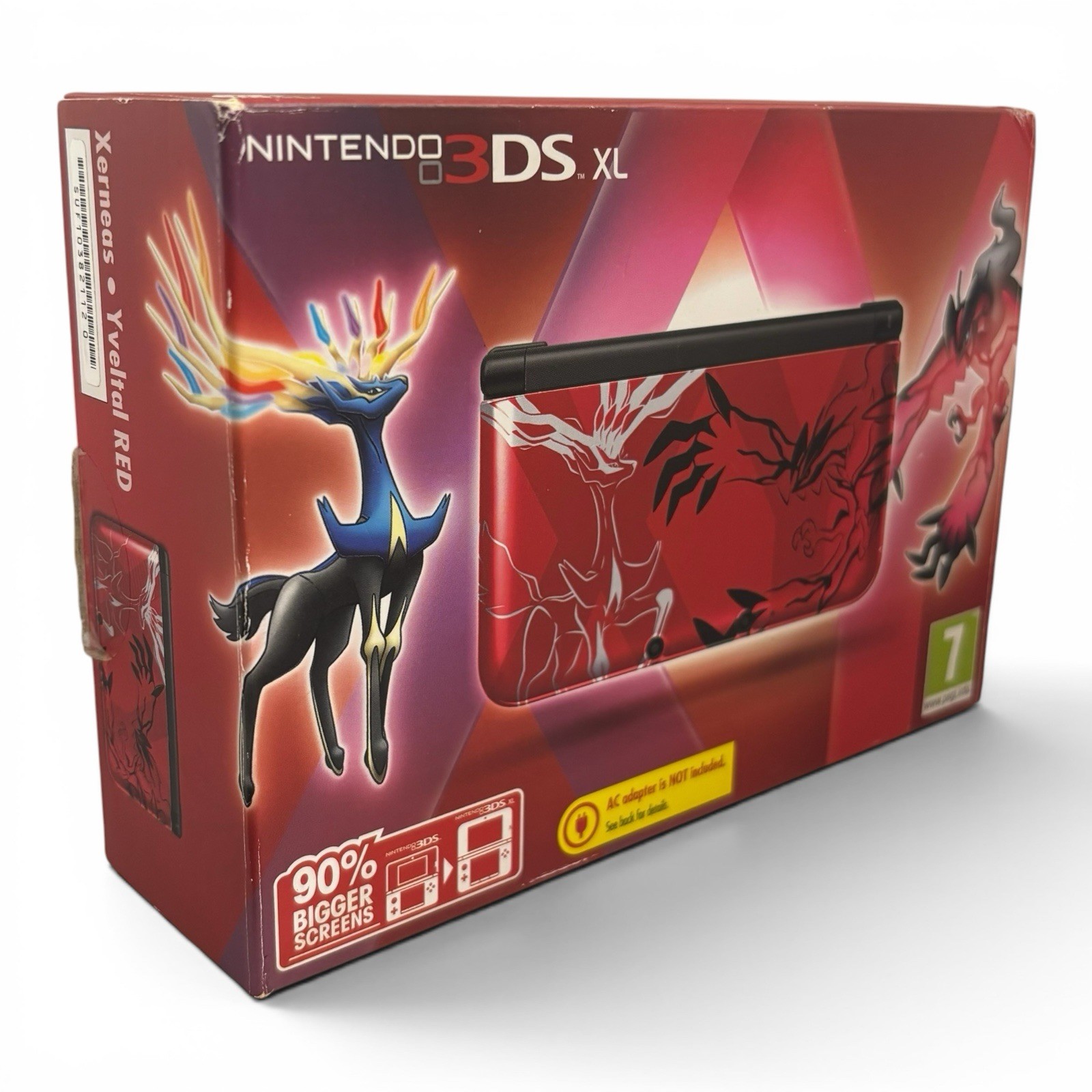 Nintendo 3DS XL Pokemon Xerneas Yveltal Red Edition Console EUROPEAN Model