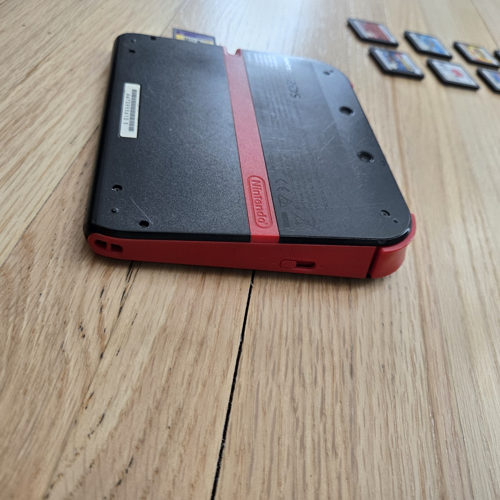 Nintendo 2DS Red/Black & Nintendo DS Lite Blue | 13 Games | OEM Charger | Tested