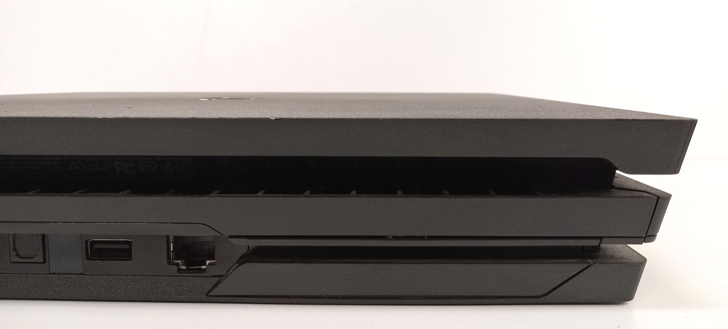 Sony PlayStation 4 PS4 Pro 1TB Console + Cables (CUH-7115B, 2018) Tested, FF #17