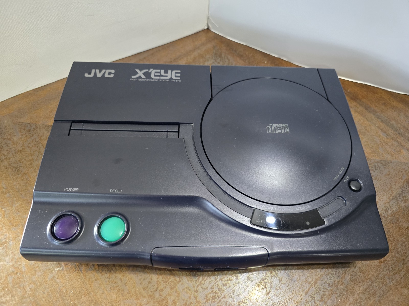 JVC X’EYE Sega Genesis Sega CD with JVC & Genesis Controllers & 4 games Sonic CD