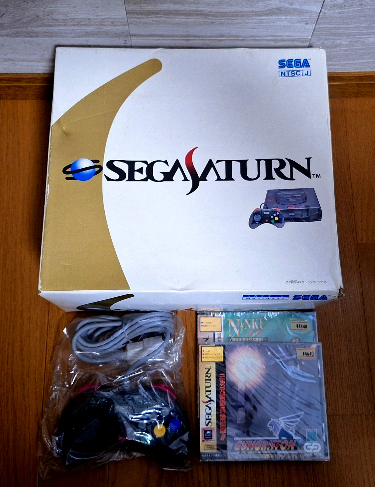 Sega Saturn Skeleton HST-0021 *EXCELLENT UNIT – NEW ControlIer + MORE BONUSES*