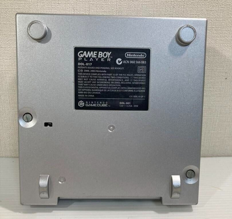Nintendo GameBoy Player For Nintendo Gamecube console & Game Boy Startup Disk SV