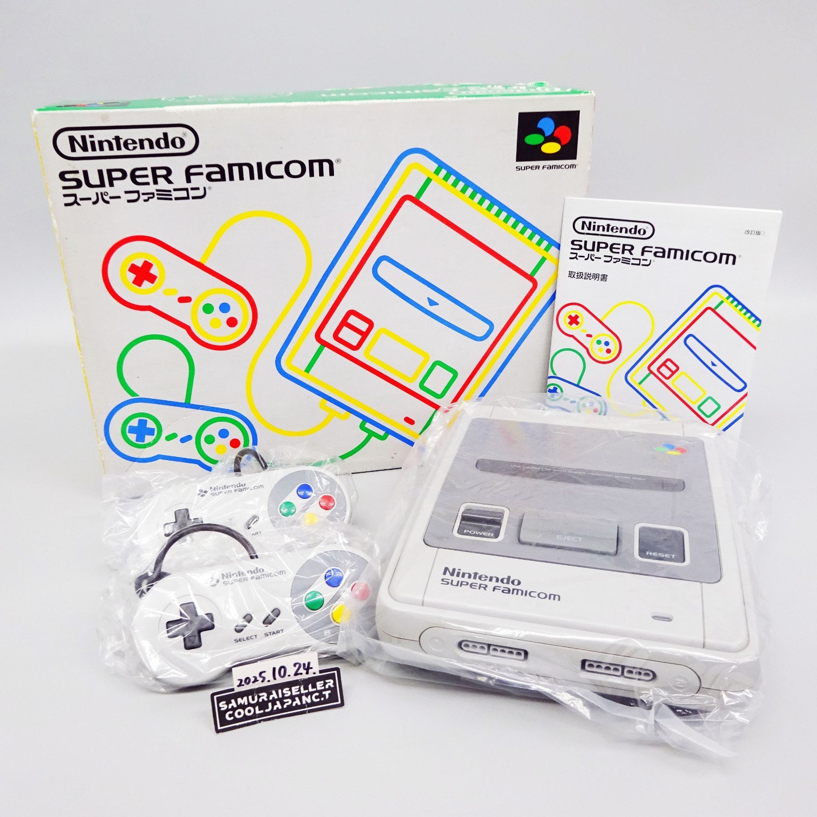 Nintendo Super Famicom SNES SFC SHVC-001 Console System Japan NEW