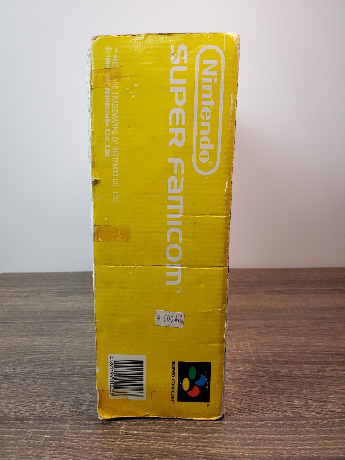 Nintendo Super Famicom Console With Box & Game SHVC-001(Read Description) Tested